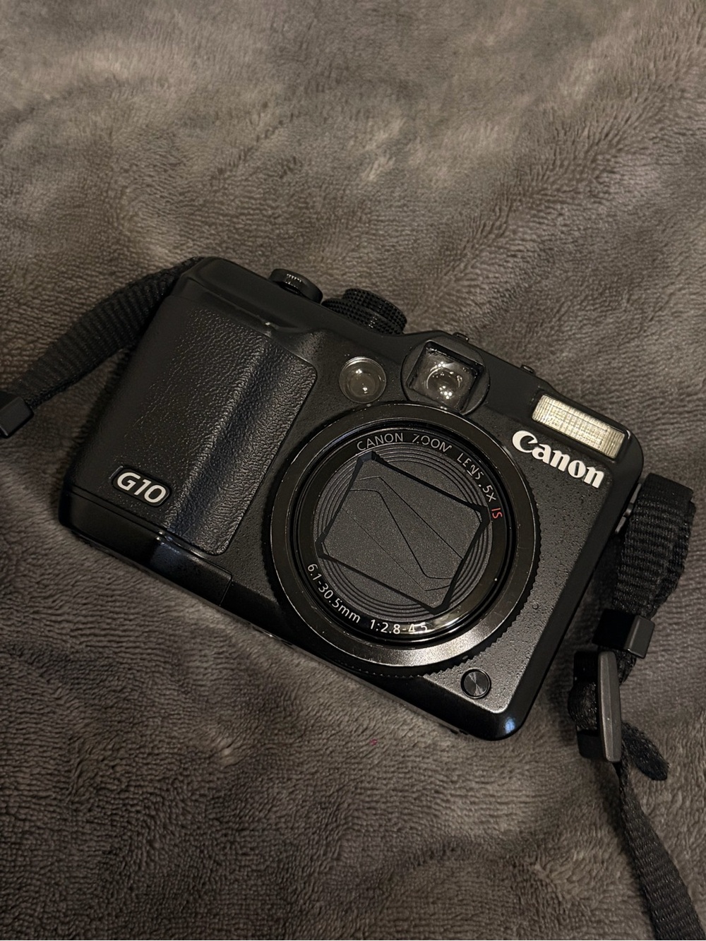 Canon PowerShot G10 Compact Digital Camera - Black